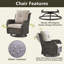 Tonry Wicker Outdoor Lounge Chair-828005260-828008733