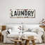 Rusty Laundry Sign, reproduction sur toile-1651319312