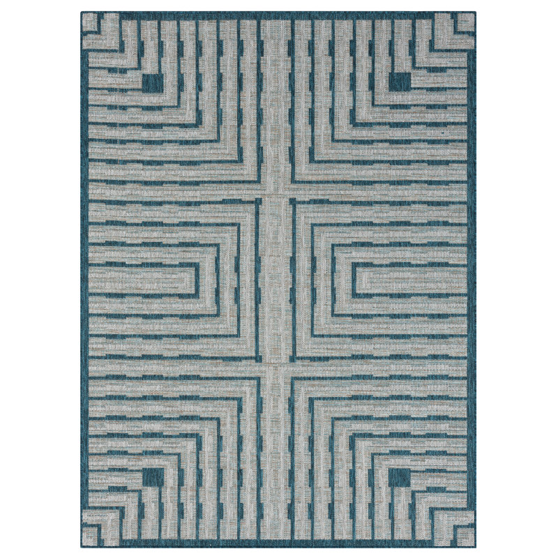 Flatweave Indoor Rug, Rectangle 7'7" x 10'