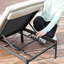 Breely 198cm Long Reclining Single Chaise with Cushions