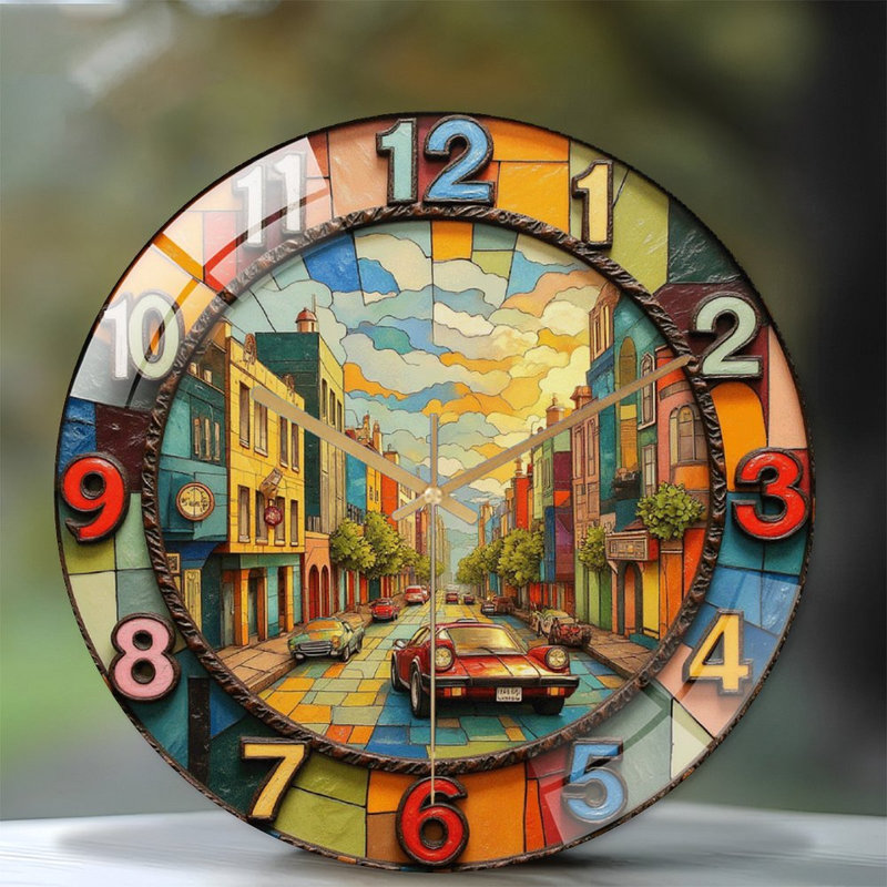 Horloge murale 12 po