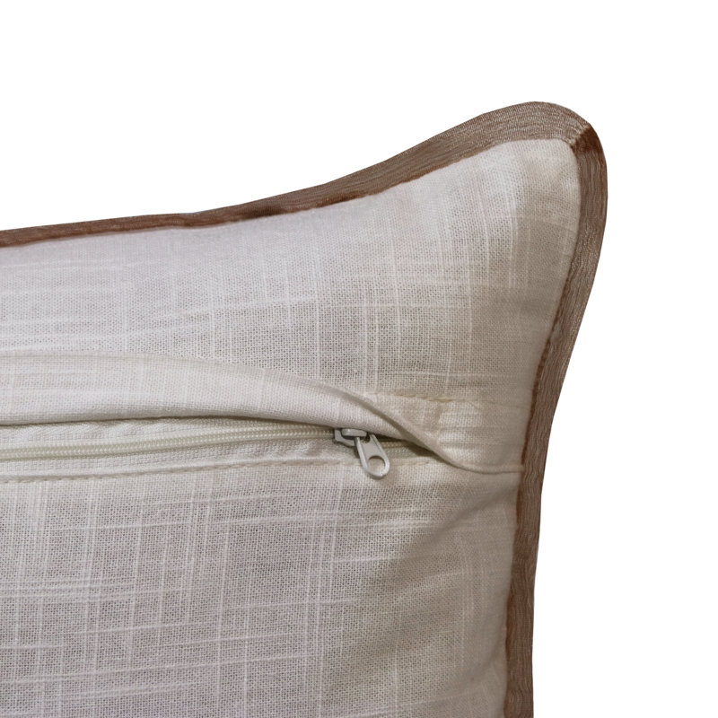 Rajani Home Geometric Cotton Throw Pillow