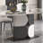 Gray Microlite Rectangular Dining Tables-103558330