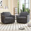Fauteuil pivotant à 360 degrés avec tissu en lin de coton, conception ergonomique et éléments en laiton pour un confort et un style ultimes-815010005
