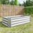 Silver Rectangle Metal 421Ft Raised Garden Bed For Vegetable, Flower, And Herb Growth - Long Life Stable Structure Planter Growing A Wide Array Of Plants, Herbs, Vegetables High Durability-1361937541-1361937563