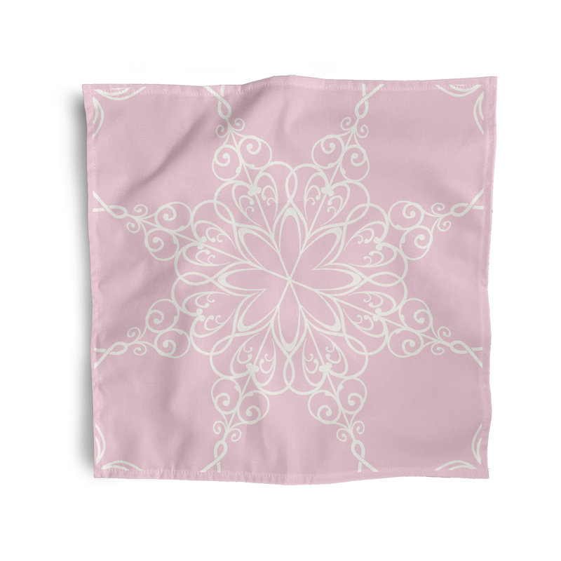 Cequan Snowflake Napkins, Pink