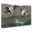 Ducks Right And Left by Winslow Homer - Wrapped Canvas Painting-61849237