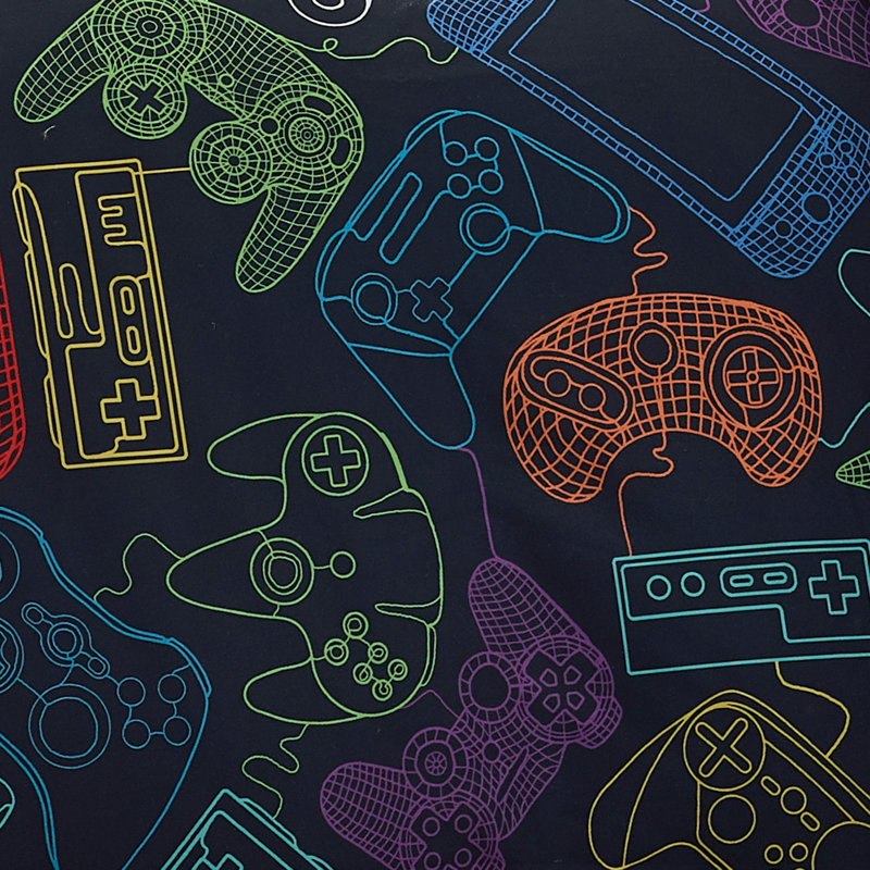 Power Up Gamer So Soft Fitted Sheet, Single