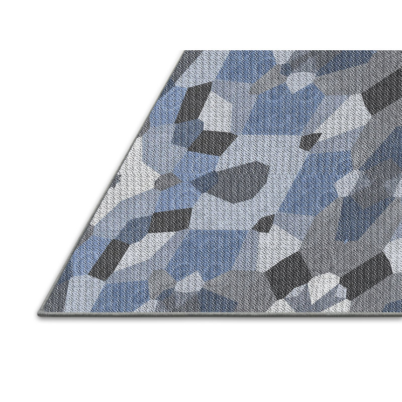 Geometric Indoor Rug, Rectangle 7' x 10'