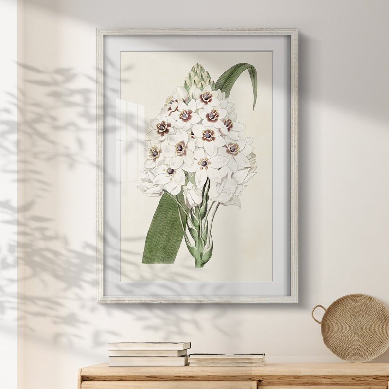 Sweet Melody IV - Toile tendue avec châssis, H 25,5 po x l 17,5 po, Blanc