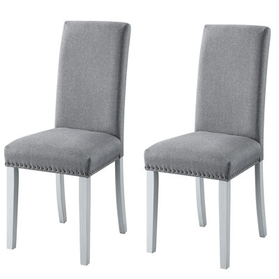 Grey Parson Chairs (Set Of 2)