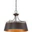 Lustre cylindrique unique à 4 lumières Natoli