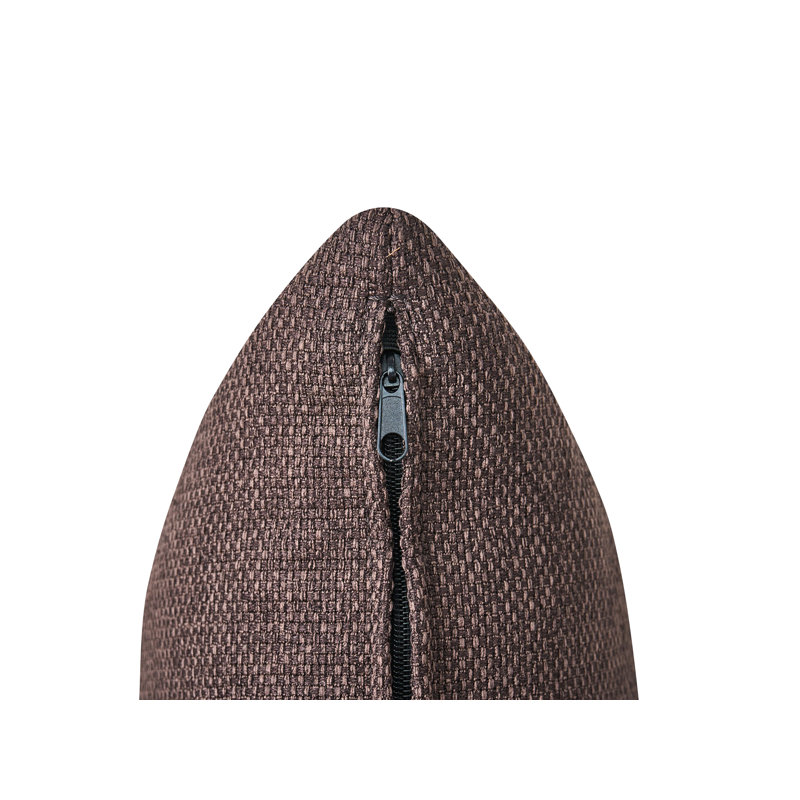 2 Seater Fabric Sofa, Dark Brown