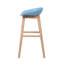 Benjamin Counter Stool with Solid Wood Frame-40153456