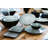 Porcelain China Square Appetizer Plate
