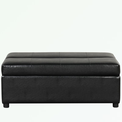 Twin Size Folding Ottoman with wooden legs