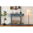 Console Table With Scratch Resistance Surface - Navy Scratch--634481407