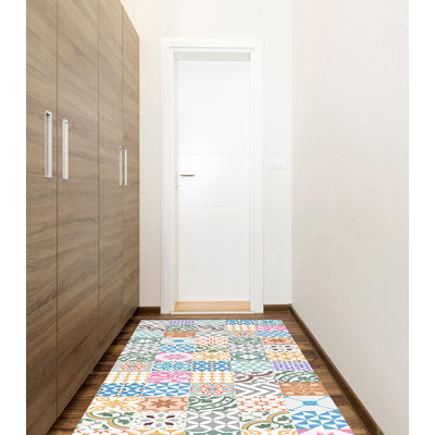 Arsenault Geometric Kitchen Mat