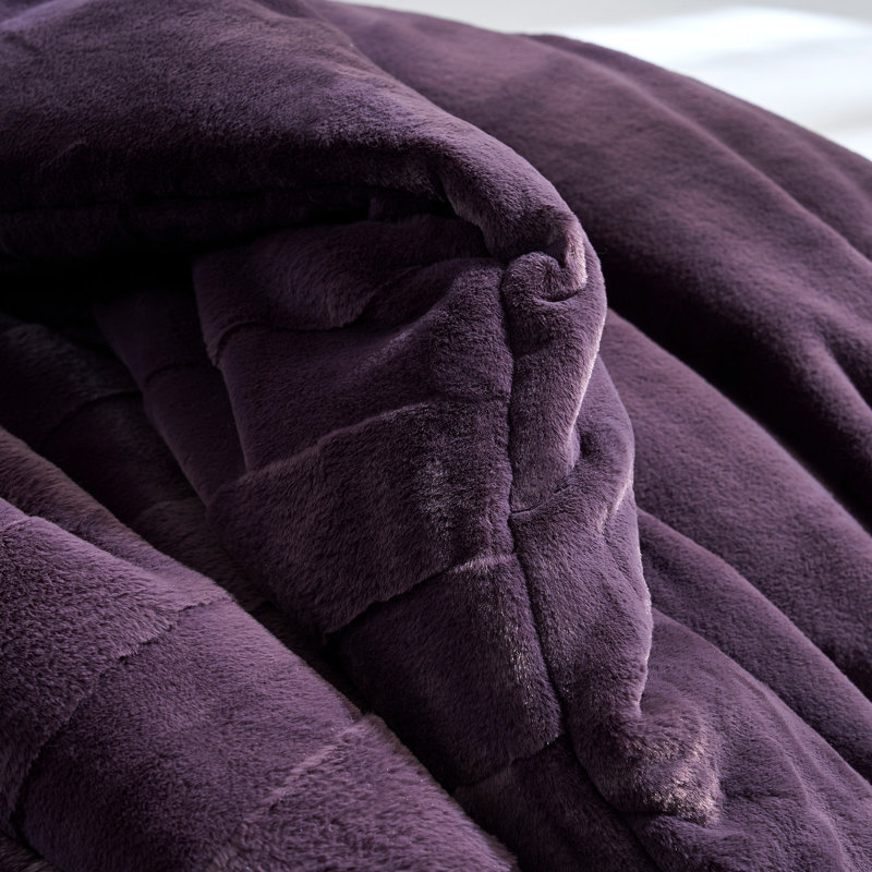 Better Than Anesthesia 2X - Coma Inducer® Comforter Set, King, Purple Nightfall