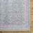 Vivir x Livabliss Lorelai Light Sliver Machine Washable Area Rug-1704602610