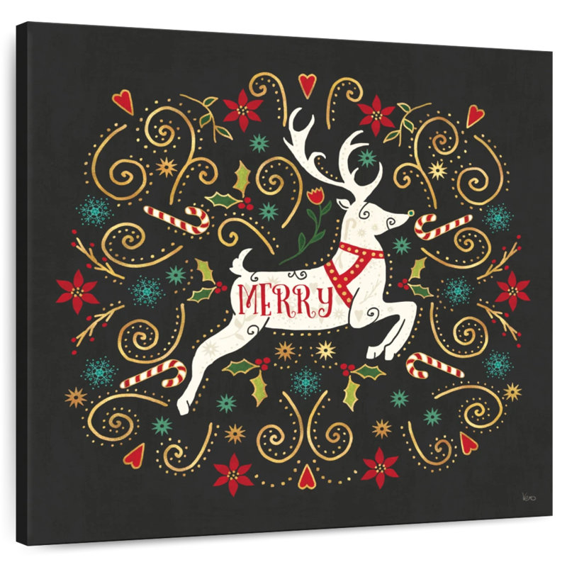 Lelend Otomi Holiday IV - noir, H 36 po x l 36 po