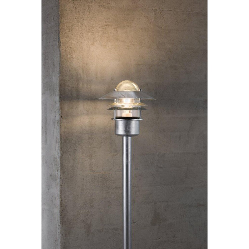 Metal Pathway Lights, Silver