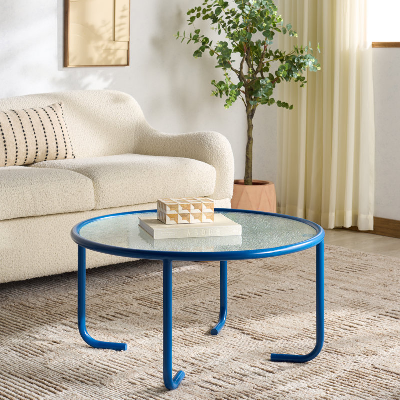 Table basse Zuzana, Bleu