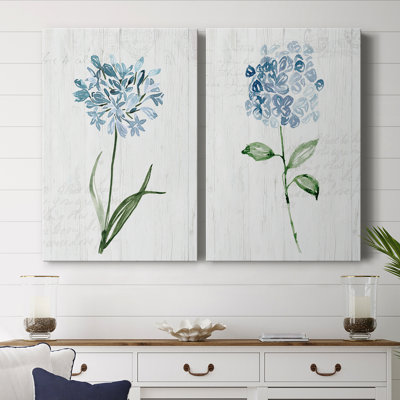 Toile tendue avec châssis Garden I Botanical I-Premium