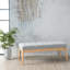 Modern Grey With Solid Birch Leg Support Structure Contemporary In Surface And Construction