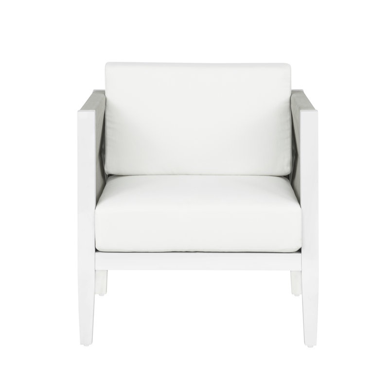 Chaise d'appoint en aluminium Lilah