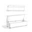 Banc de rangement avec repose-pieds avec rangement caché Avalon-212848460