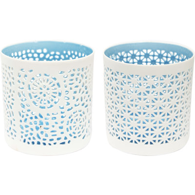3'' H Metal Tabletop Votive Holder
