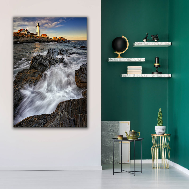 Epic Graffiti 'November Tide' by Rick Berk Canvas Wall Art