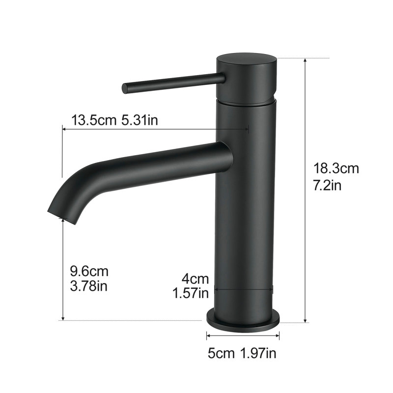 Efficient Temperature Control Stainless Steel Modern Black Faucet For Home And Commercial Bathrooms