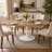Modern Extendable Round Dining Table for Family Gatherings-2030346236