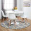 Chaise d'appoint pour bureau de cuisine Josclyn-798712708