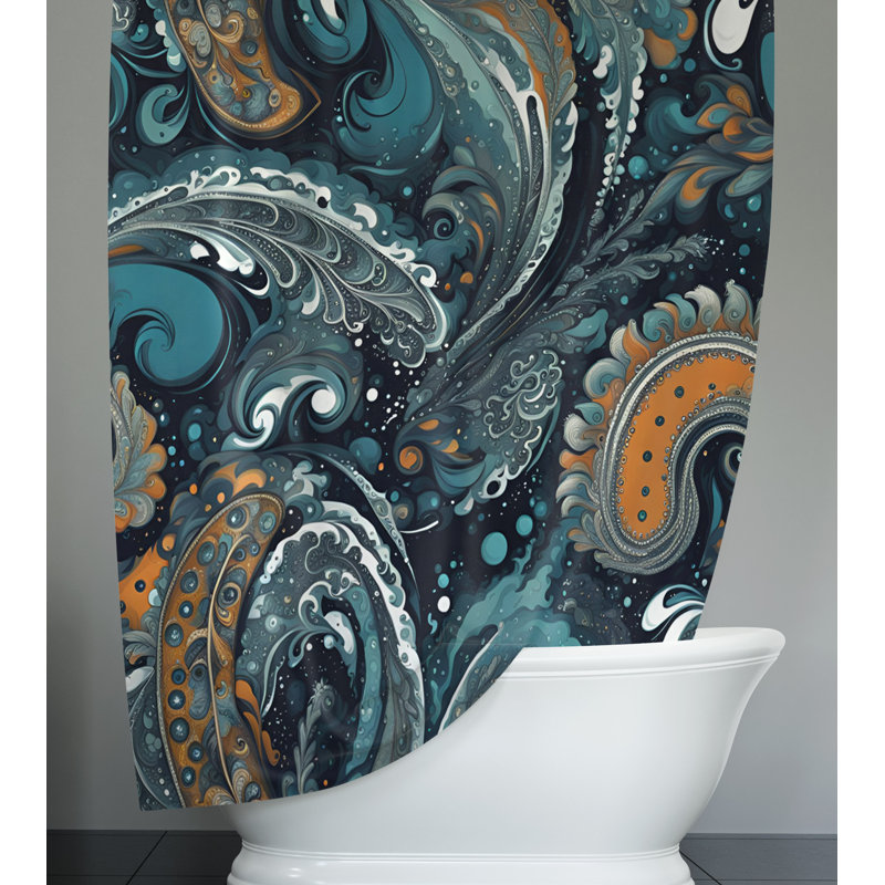Rideau de douche Dianabasi, H 83 po x l 70 po
