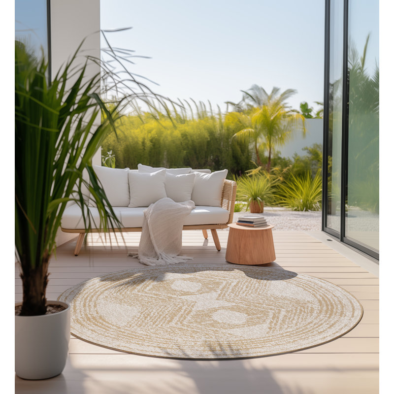Gemini Area Rug, Round 200cm