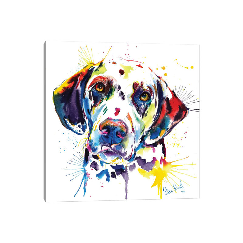 Dalmatian by Weekday Best - Wrapped Canvas Print, 45.72 cm H x 45.72 cm W x 3.175 cm D