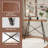 2 - Personsrectangular Solid Wood Dining Set
