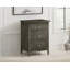 Table de chevet 3 tiroirs gris Lurne-1957290183