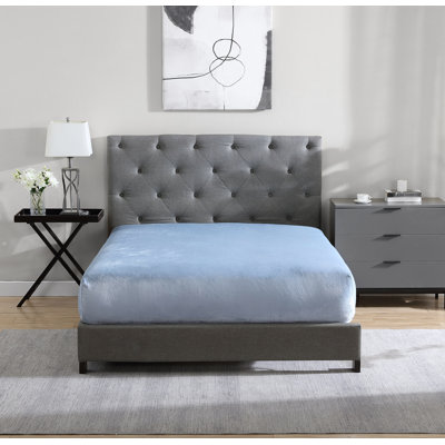 Super Soft, Warmth Flannel Plush Velour Fitted Sheet
