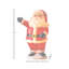 Père Noël rétro en plastique 24 "avec prise UL