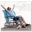 3-Person Porch Glider Swing with Breathable Mesh Fabric