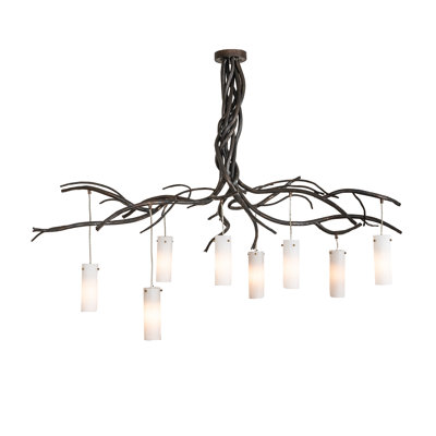 70" Long Winter Solstice Cilindro 8 Light Chandelier