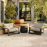 Patio Conversation Set With End Table