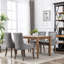 52cm H Tufted Linen Upholstered Side Chair-1542703901
