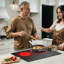 Built-in Electric Cooktop Radiant Ceramic Cooktop 4 Burners 23.2x20.5 inch