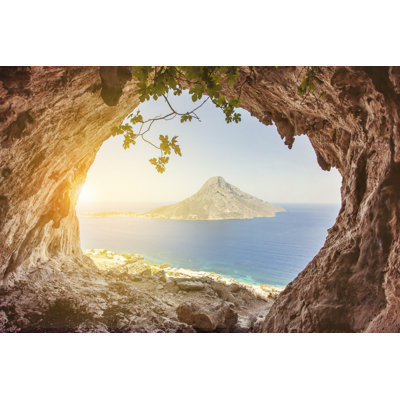 Kafton Kalymnos Island, Greece - Wrapped Canvas Print