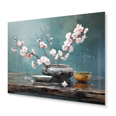 «Asian Art Zen Garden IX», reproduction d'art asiatique sur métal